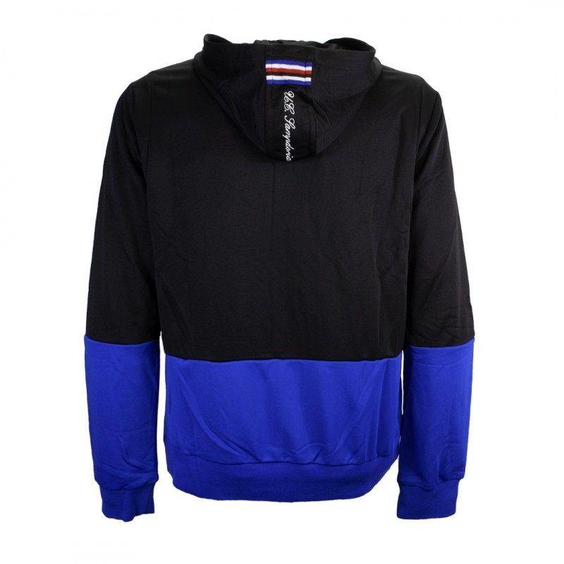 Settantallora Felpa Con Cappuccio KJ1394 Ultras Samp Terrace Style, Moda Italiana, Stampa Originale - 3