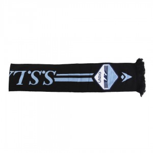 ss lazio light blue and black 2021/2022 double scarf MACRON - 2