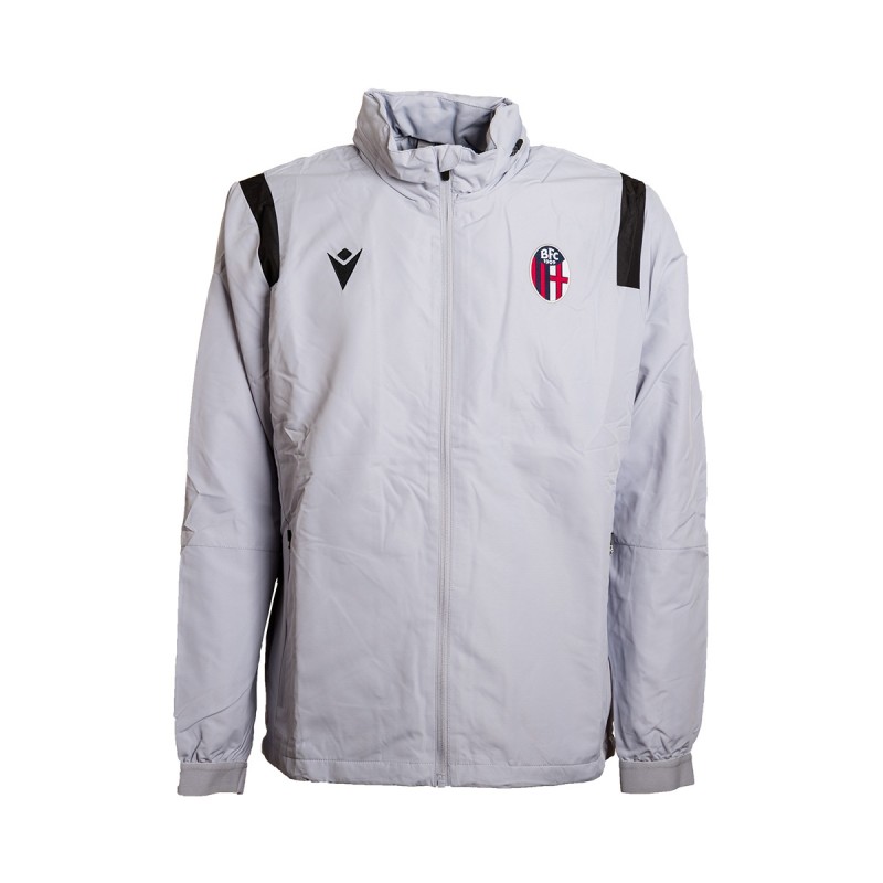 FC BOLOGNA WINDPROOF JACKET GRAY MACRON - 1