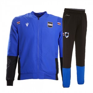 2020/2021 sampdoria boy's tracksuit royal blue MACRON - 1