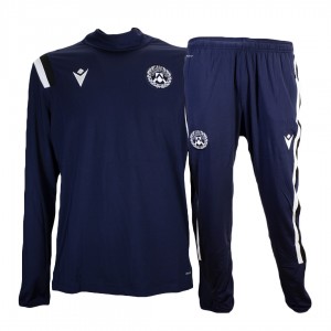 2020/2021 udinese training tracksuit navy blue MACRON - 1