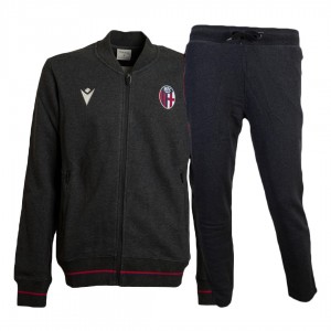 2020/2021 bologna fc black full zip tracksuit MACRON - 1