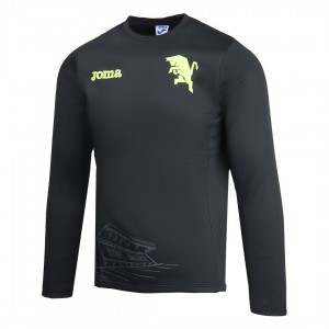 torino 2022/2023 boy's black crew-neck sweatshirt JOMA - 2