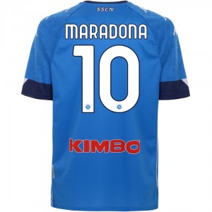 MAGLIA NAPOLI EXTRA AZZURRA MARADONA 10 Kappa - 1