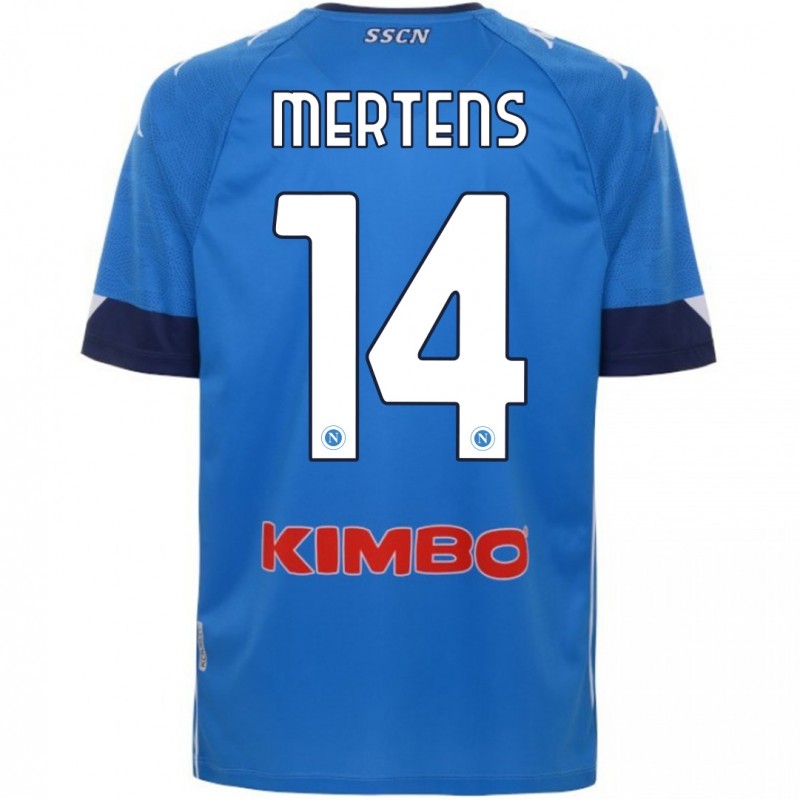 MERTENS 14 NAPOLI EXTRA SHIRT BLUE Kappa - 1