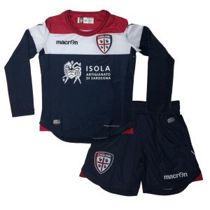 CAGLIARI GOALKEEPER AWAY SET 2016-2017 KIDS MACRON - 1