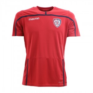 RED TRAVEL CAGLIARI T-SHIRT MACRON - 1