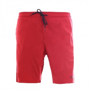 SHORT MARE ROSSO/NAVY CAGLIARI MACRON - 1