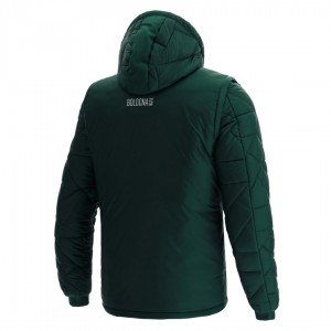 2021/2022 bologna green padded bomber jacket MACRON - 2