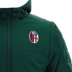 2021/2022 bologna green padded bomber jacket MACRON - 3