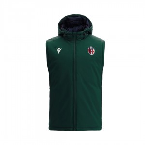 2021/2022 bologna green padded bomber jacket MACRON - 4