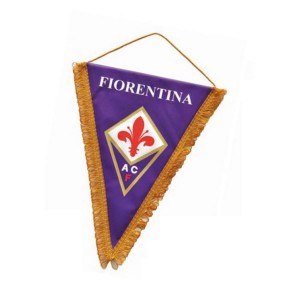 TRIANGULAR LOGO PENNANT FIORENTINA GIEMME - 1