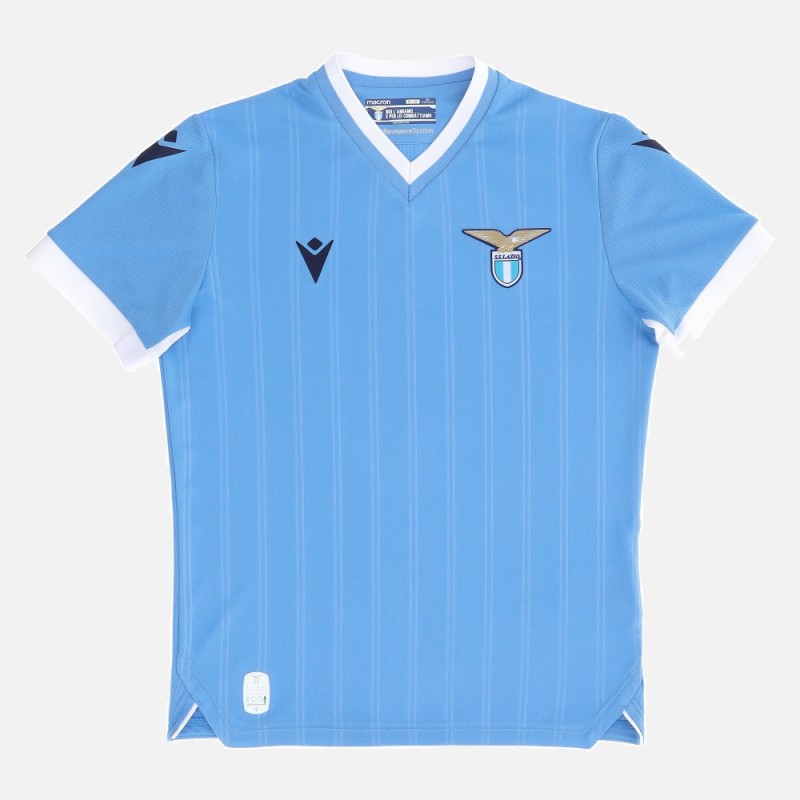 MAGLIA LAZIO HOME BAMBINO 2021/2022 MACRON - 1