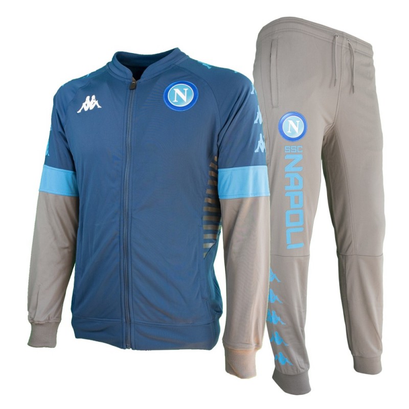 SSC NAPOLI TRACKSUIT CHAMPIONS BLUE KID 19/20 Kappa - 1