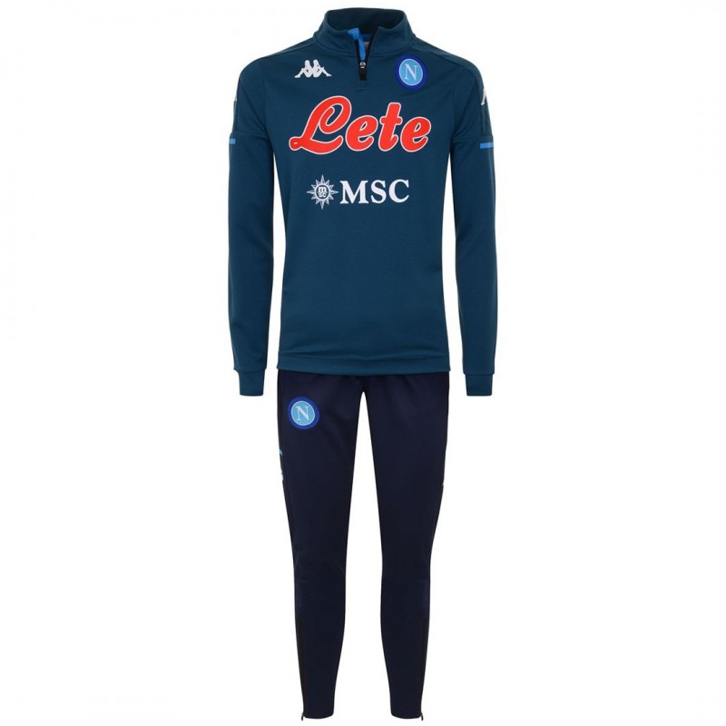 2020/2021 NAPOLI TRACKSUIT TRAINING GREEN Kappa - 1