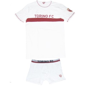 WHITE UNDERWEAR COMPLETE CREW NECK/BOXER TORINO FC KIDS AMISTAD - 1