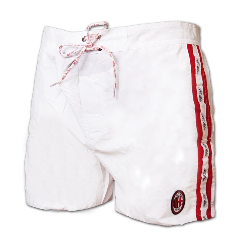 COSTUME BERMUDA BIANCO BAMBINO AC MILAN