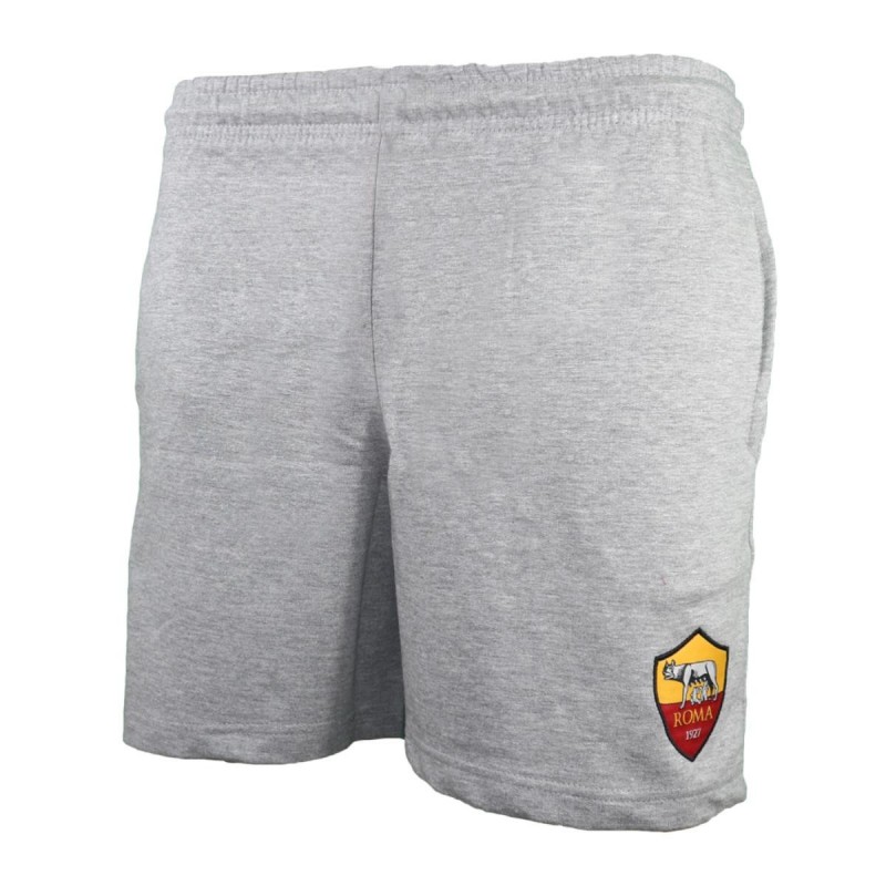 AS ROMA GREY/WHITE SHORTS KID AMISTAD - 1