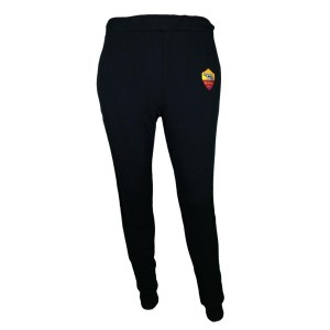 AS ROMA BLACK SPORT TROUSERS AMISTAD - 1