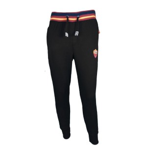 AS ROMA PANTALONE FELPATO NERO AMISTAD - 1