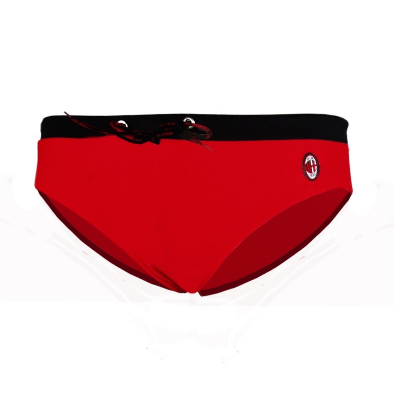 COSTUME SLIP ROSSO LOGO BAMBINO AC MILAN AMISTAD - 1