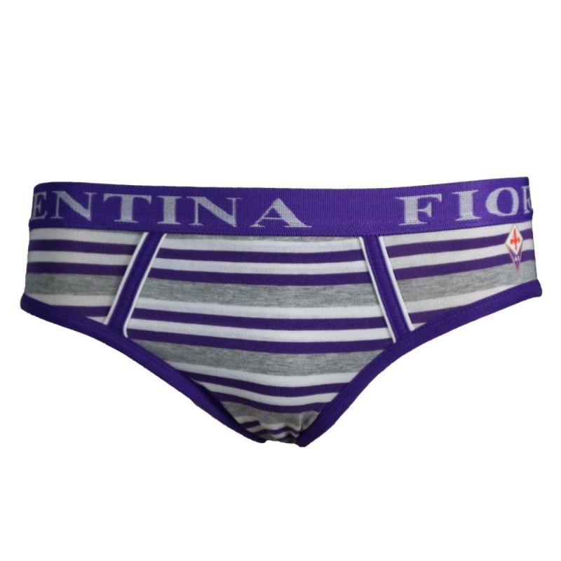 SLIP RIGATO VIOLA BAMBINO FIORENTINA AMISTAD - 1