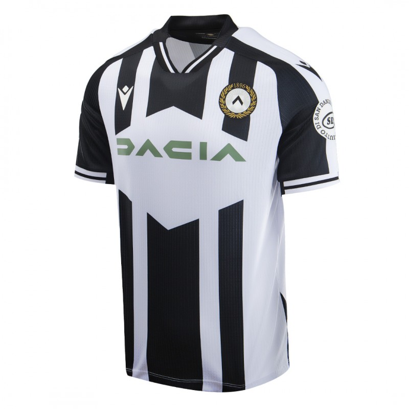 home udinese child's official san daniele jersey 2022/2023 MACRON - 1