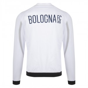 tuta anthem bologna fc bianca full zip MACRON - 4
