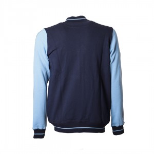 felpa bambino college ss lazio full zip blu 2020/2021 MACRON - 2