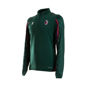 FELPA ALLENAMENTO BOLOGNA CON ZIP 2021/2022 MACRON - 2