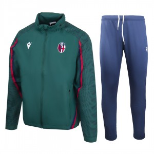 training staff tracksuit fc bologna green MACRON - 1