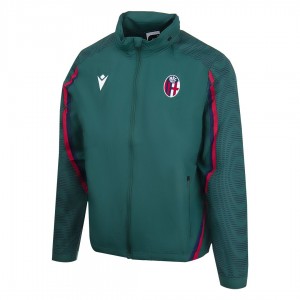 training staff tracksuit fc bologna green MACRON - 3