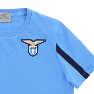 2021/2022 baby blue t-shirt ss lazio MACRON - 3