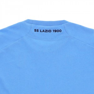 2021/2022 baby blue t-shirt ss lazio MACRON - 4