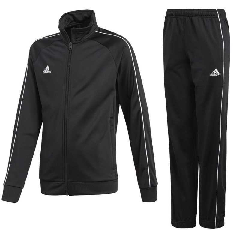 tuta sport nera bambino adidas ADIDAS - 1