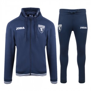 2022/2023 blue full zipper hooded tracksuit torino fc JOMA - 1