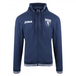 2022/2023 blue full zipper hooded tracksuit torino fc JOMA - 2