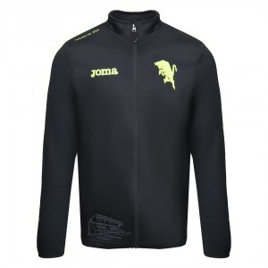 2022/2023 full zipper black Torino jacket JOMA - 2