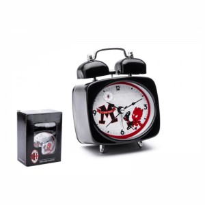 OROLOGIO SVEGLIA NERA AC MILAN NEMESI - 1