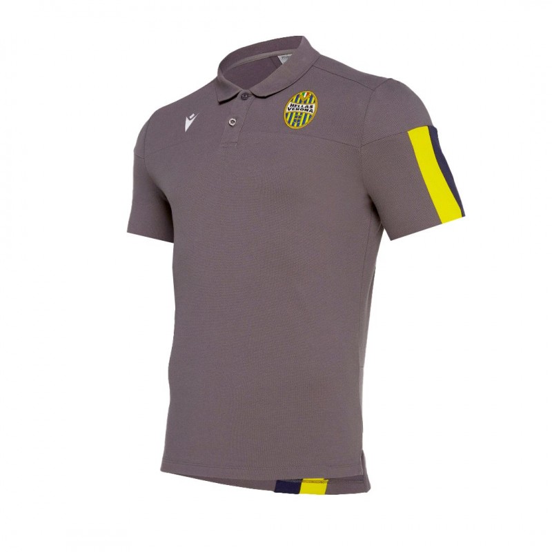 polo bambino hellas verona grigia 2019/2020 MACRON - 1