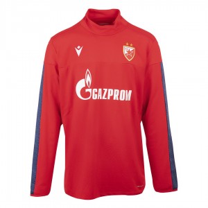 training jersey half-zip red star 2019/2020 MACRON - 1