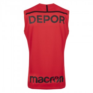 t-shirt allenamento stella rossa 2018/2019 MACRON - 2