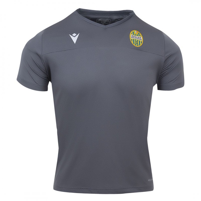 maglia allenamento bambino hellas verona grigia 2019/2020 MACRON - 1