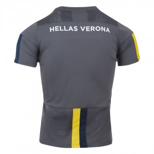 maglia allenamento bambino hellas verona grigia 2019/2020 MACRON - 2