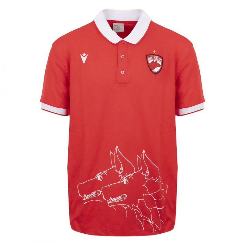 lions t-shirt bambino rossa 2019/2020 MACRON - 1
