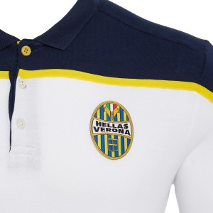 polo travel bianca hellas verona ml 2018/2019 MACRON - 3