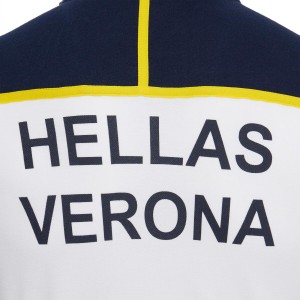 polo travel bianca hellas verona ml 2018/2019 MACRON - 4