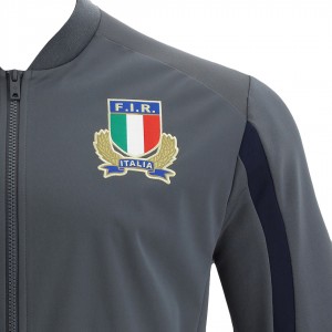 giacca grigia anthem rugby fir 2021/2022 MACRON - 3