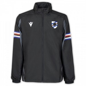 2021/2022 sampdoria black windproof training jacket MACRON - 1