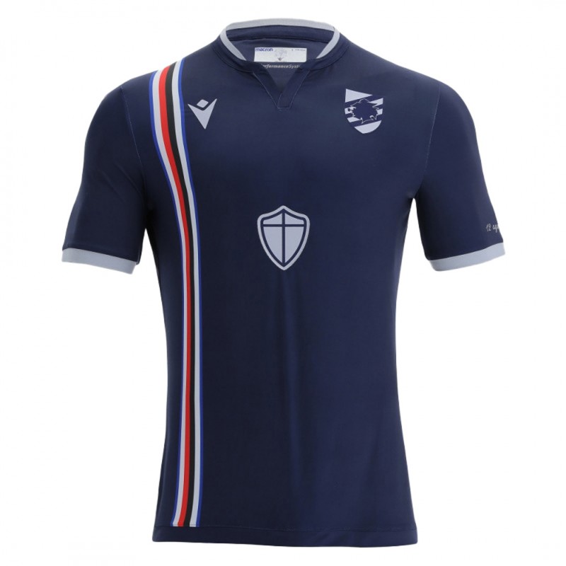 BLU/ROYAL CLONE JERSEY UC SAMPDORIA MACRON - 1